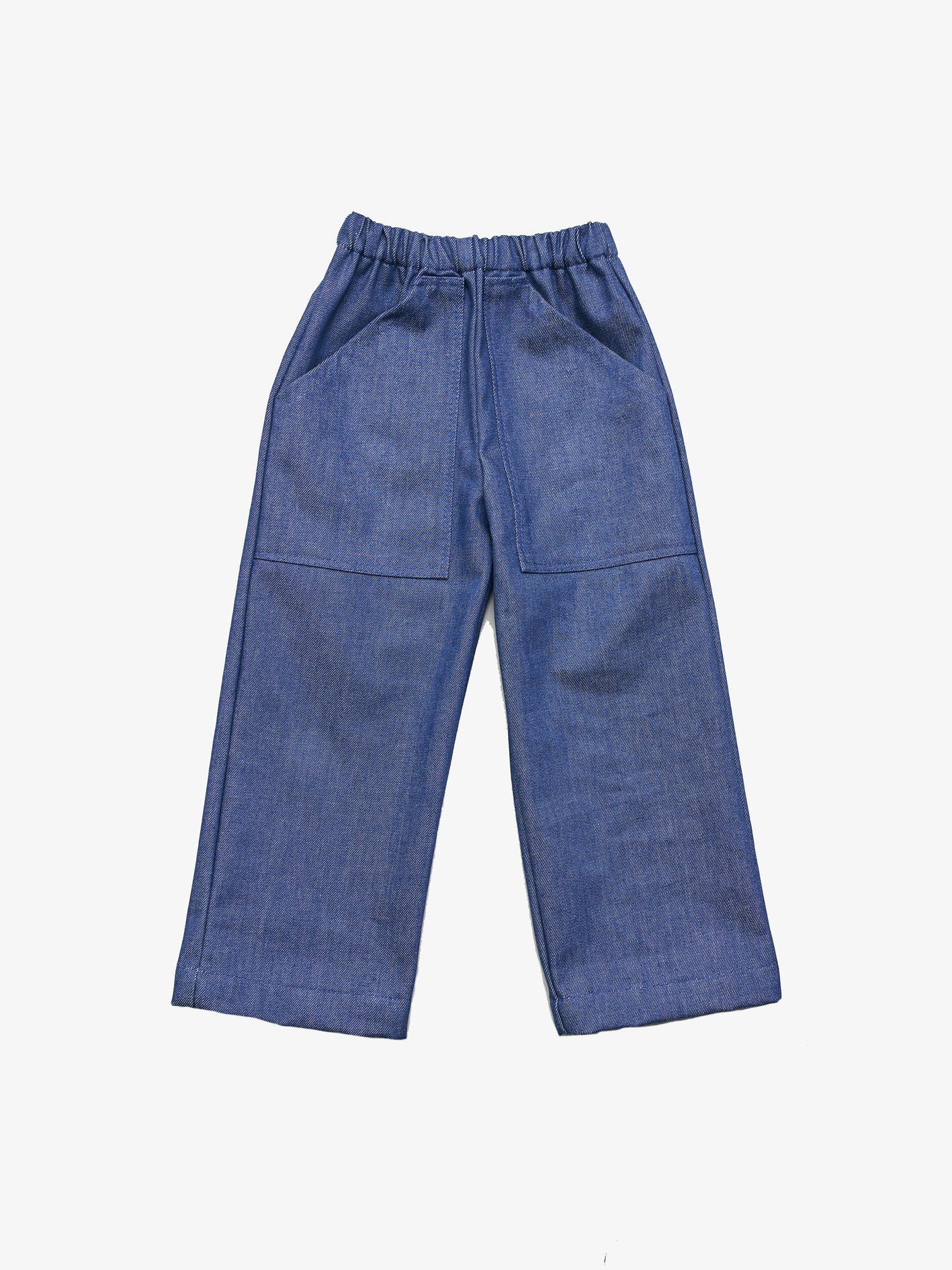 P Denim Kids Wide Jeans - Blue