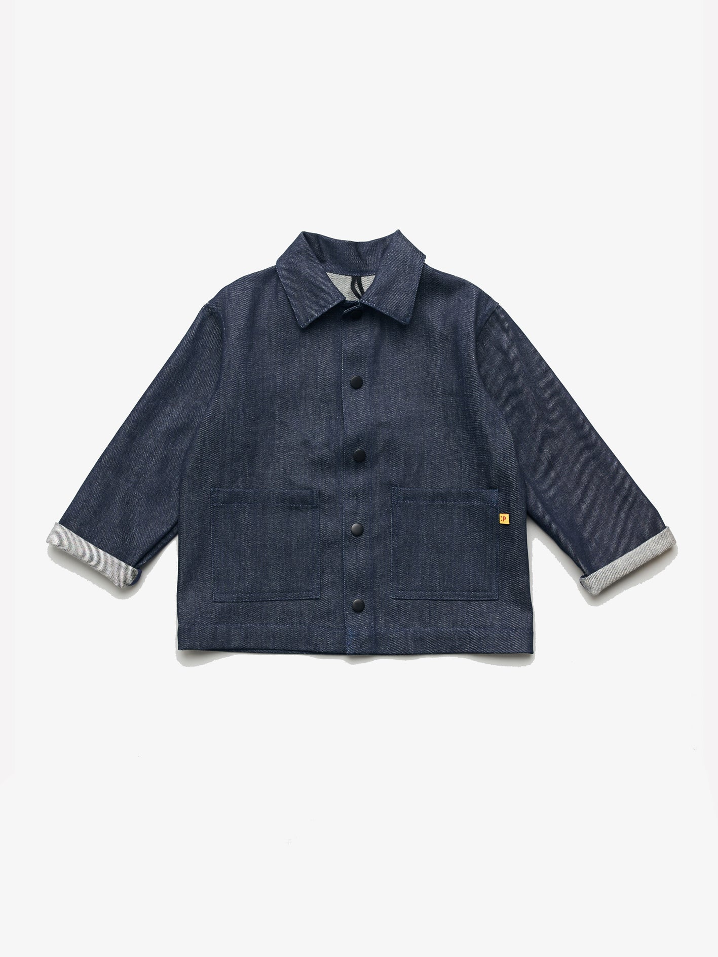 P Denim Kids Jacket - Indigo