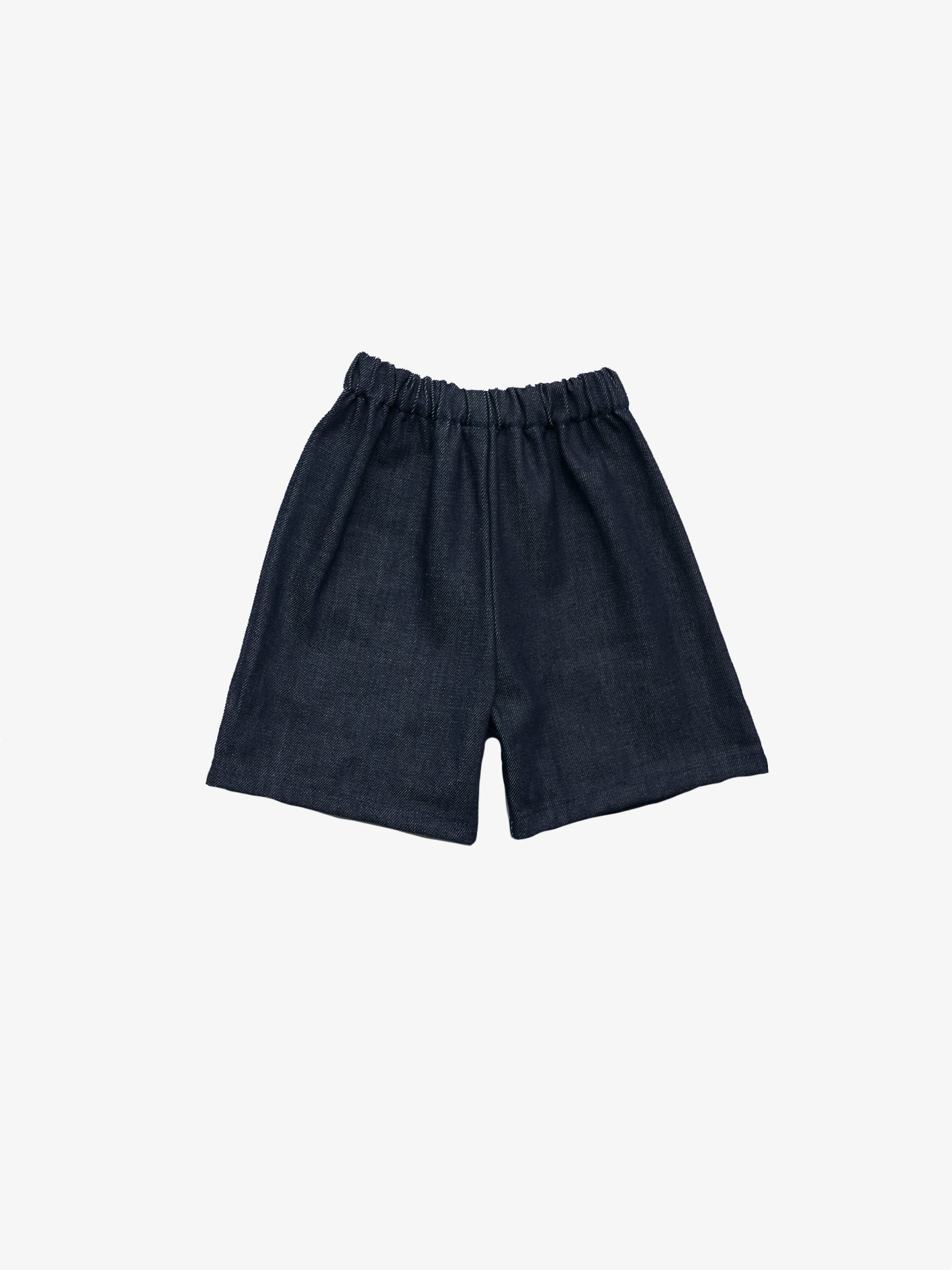 P Denim Kids Denim Shorts - Indigo (BCI COTTON)