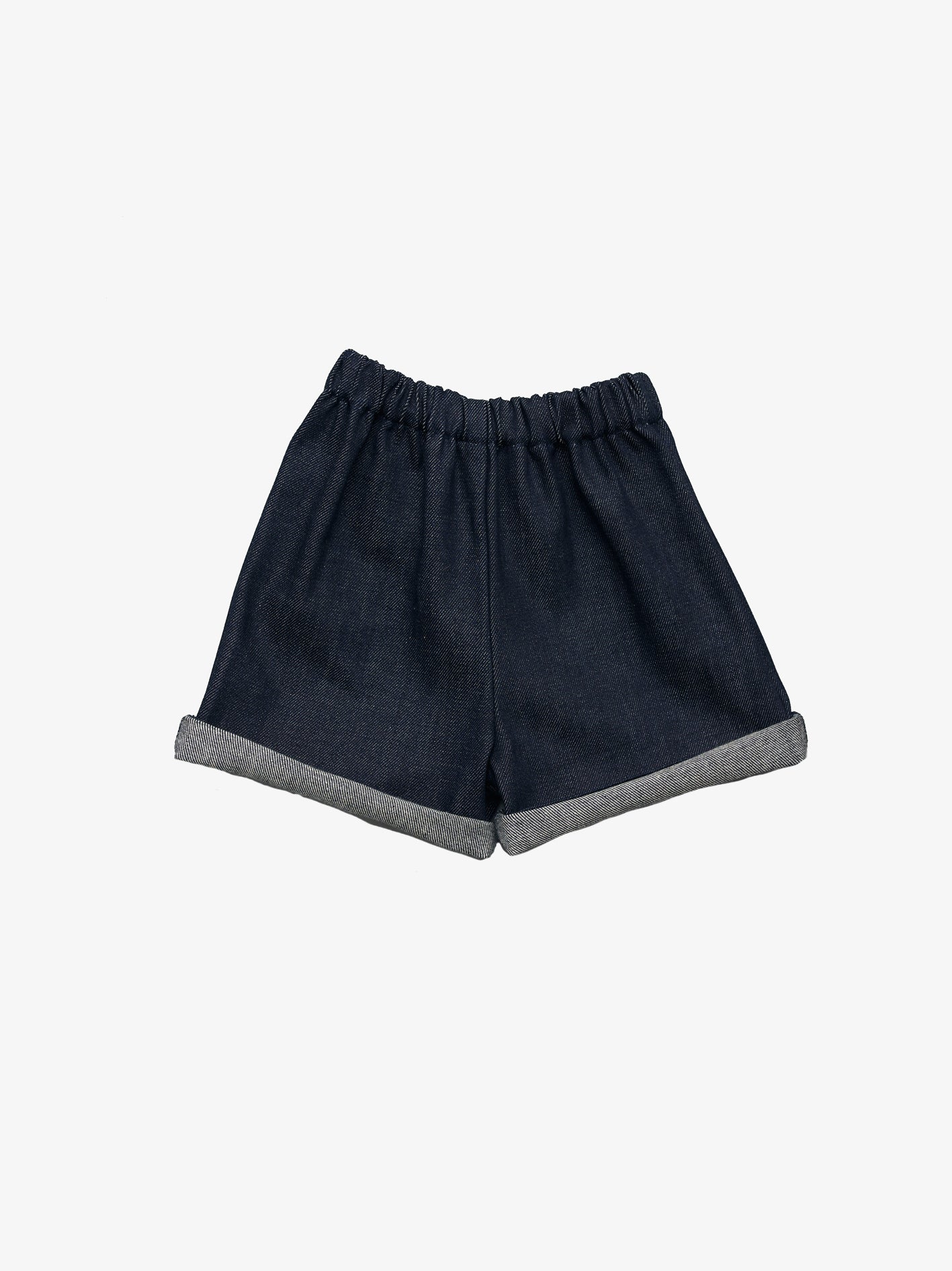 INDIGO SHORTS (BCI COTTON)