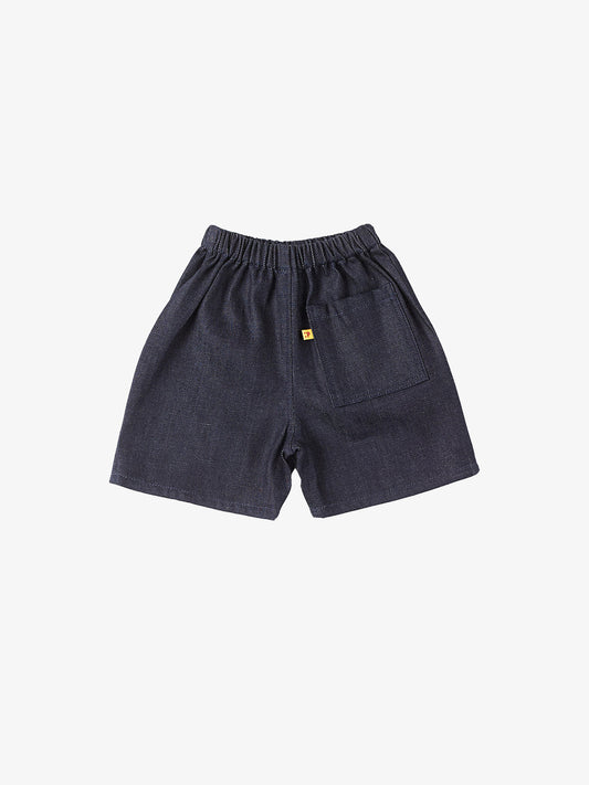 INDIGO SHORTS (BCI COTTON)