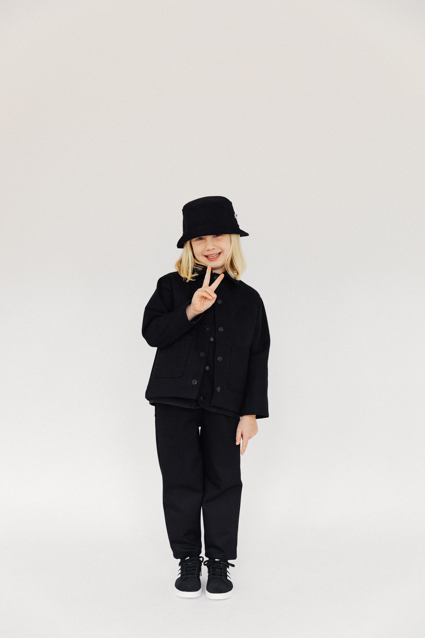 P Denim Kids Jeans - Black